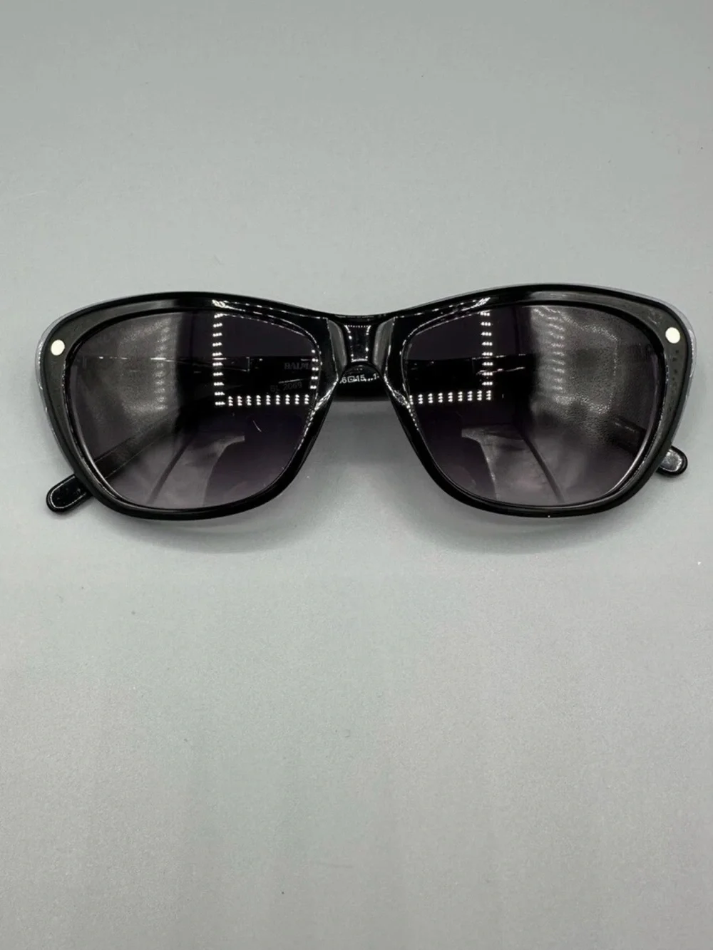 Balmain Women’s Sunglasses BL 2069 C01  56-15-140 Lens Black Grey Gradient